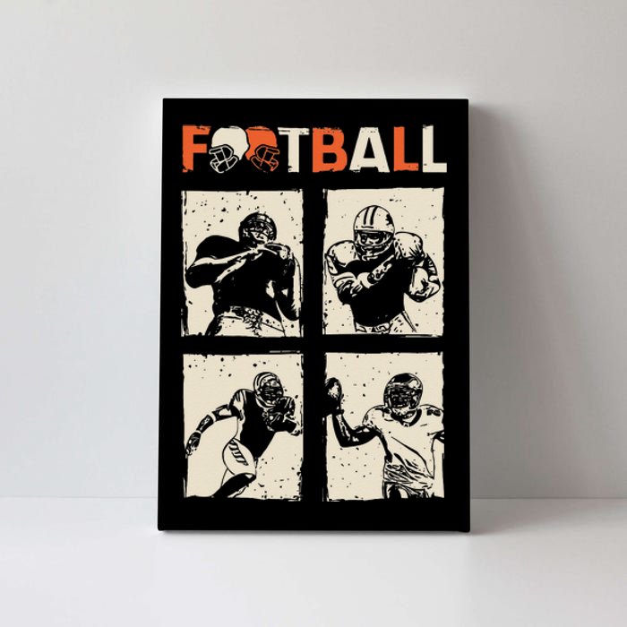 American Football Canvas