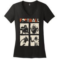 American Football Women's V-Neck T-Shirt