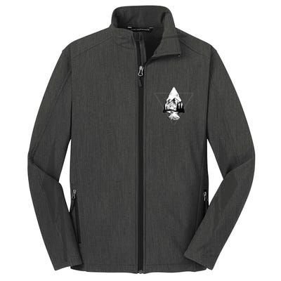 Arrowhead Fossil Arrow Tip Core Soft Shell Jacket