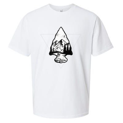 Arrowhead Fossil Arrow Tip Sueded Cloud Jersey T-Shirt