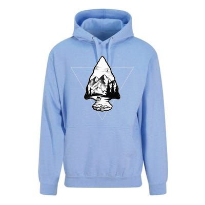 Arrowhead Fossil Arrow Tip Unisex Surf Hoodie