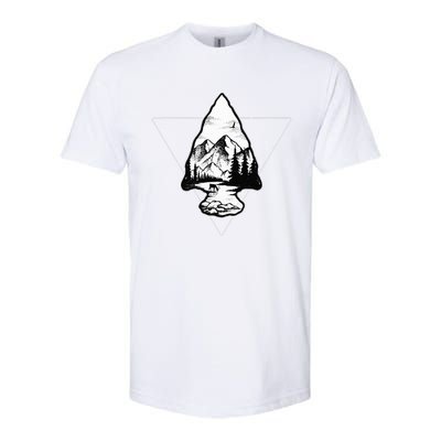 Arrowhead Fossil Arrow Tip Softstyle CVC T-Shirt