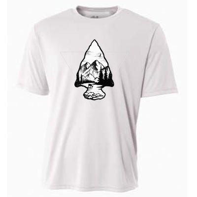 Arrowhead Fossil Arrow Tip Cooling Performance Crew T-Shirt