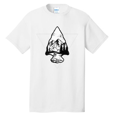 Arrowhead Fossil Arrow Tip Tall T-Shirt