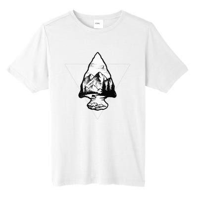 Arrowhead Fossil Arrow Tip Tall Fusion ChromaSoft Performance T-Shirt