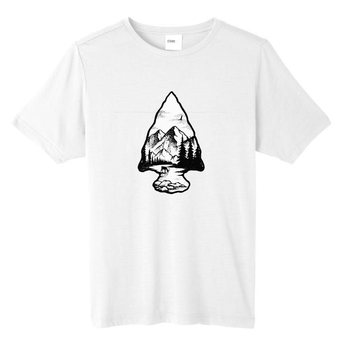 Arrowhead Fossil Arrow Tip Tall Fusion ChromaSoft Performance T-Shirt