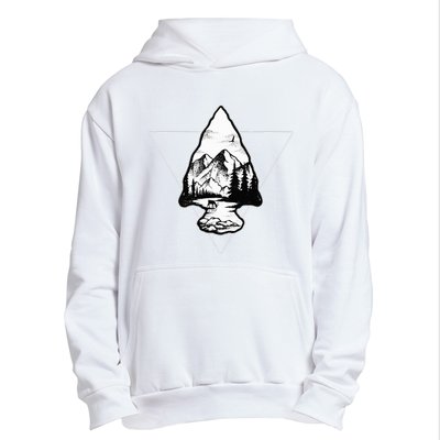 Arrowhead Fossil Arrow Tip Urban Pullover Hoodie