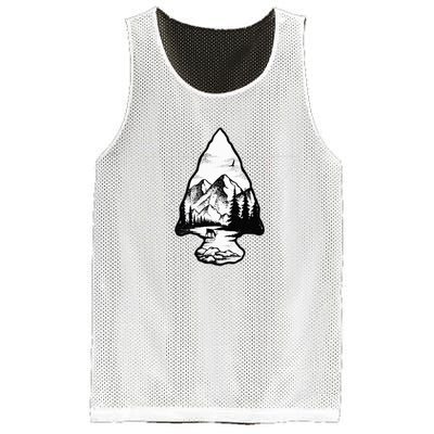 Arrowhead Fossil Arrow Tip Mesh Reversible Basketball Jersey Tank