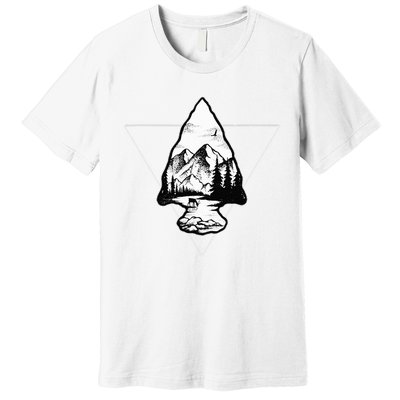 Arrowhead Fossil Arrow Tip Premium T-Shirt