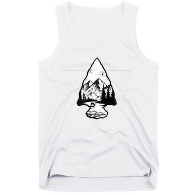 Arrowhead Fossil Arrow Tip Tank Top