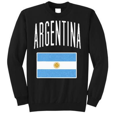 Argentina Flag Argentine Football Soccer Fan Sweatshirt