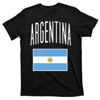 Argentina Flag Argentine Football Soccer Fan T-Shirt