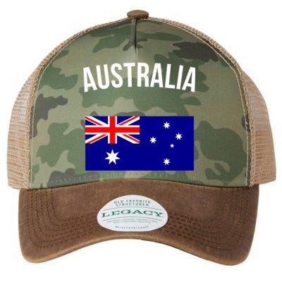 Australia Flag Australian Cute Gift Australia Hooded Great Gift Legacy Tie Dye Trucker Hat