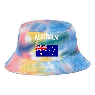 Australia Flag Australian Cute Gift Australia Hooded Great Gift Tie Dye Newport Bucket Hat