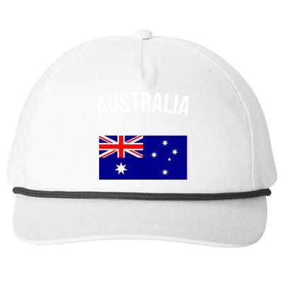 Australia Flag Australian Cute Gift Australia Hooded Great Gift Snapback Five-Panel Rope Hat