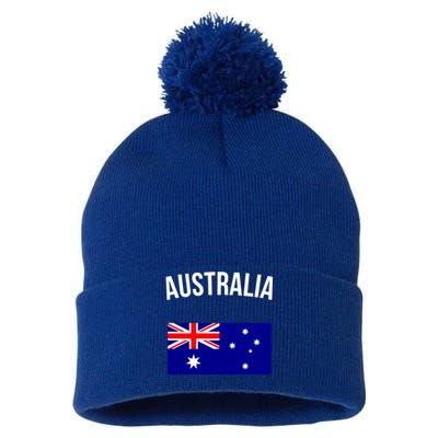 Australia Flag Australian Cute Gift Australia Hooded Great Gift Pom Pom 12in Knit Beanie