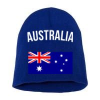 Australia Flag Australian Cute Gift Australia Hooded Great Gift Short Acrylic Beanie