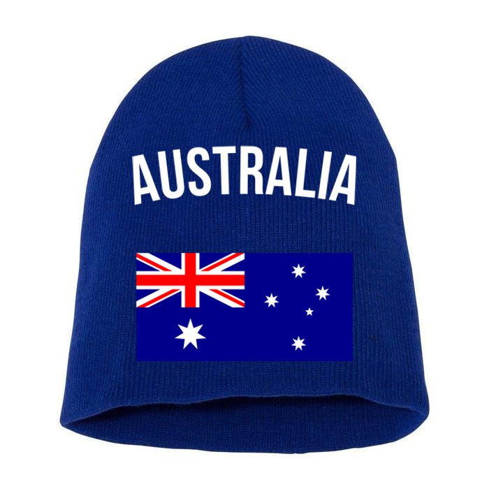 Australia Flag Australian Cute Gift Australia Hooded Great Gift Short Acrylic Beanie