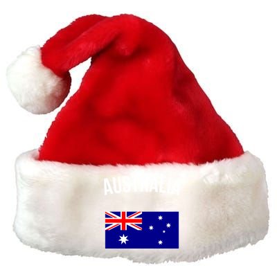 Australia Flag Australian Cute Gift Australia Hooded Great Gift Premium Christmas Santa Hat