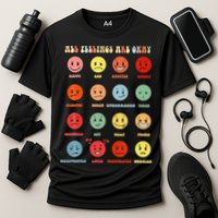 All Feeling Are Okay Mental Health Matters Cooling Performance Crew T-Shirt