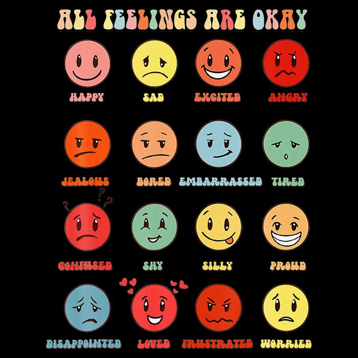 All Feeling Are Okay Mental Health Matters Cooling Performance Crew T-Shirt