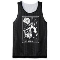 Aerialist Floral Acrobatics Dancer Aerial Silk Circus Sports Mesh Reversible Basketball Jersey Tank