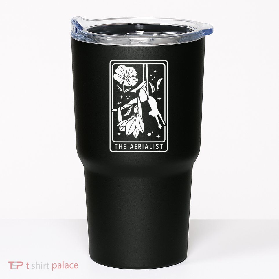 Aerialist Floral Acrobatics Dancer Aerial Silk Circus Sports Tumbler