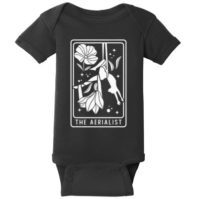 Aerialist Floral Acrobatics Dancer Aerial Silk Circus Sports Baby Bodysuit