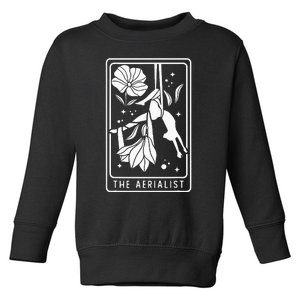 Aerialist Floral Acrobatics Dancer Aerial Silk Circus Sports Toddler Sweatshirt