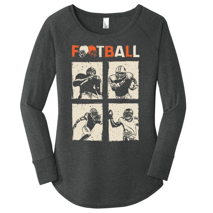 American Football Women's Perfect Tri Tunic Long Sleeve Shirt