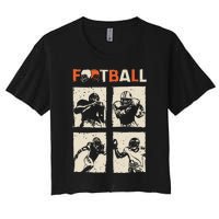 American Football Women's Crop Top Tee