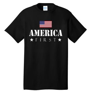 America First Americafirst Tall T-Shirt