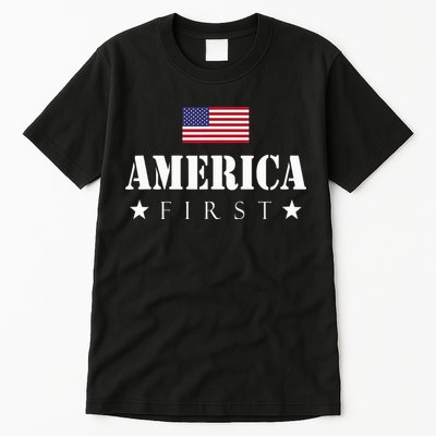 America First Americafirst Tall T-Shirt