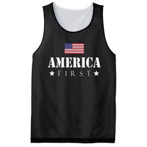 America First Americafirst Mesh Reversible Basketball Jersey Tank