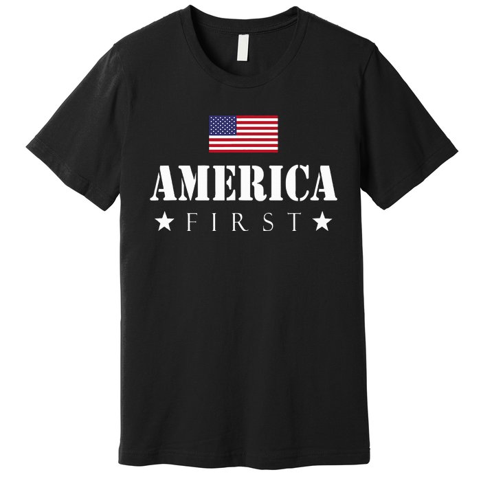 America First Americafirst Premium T-Shirt