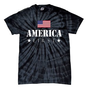 America First Americafirst Tie-Dye T-Shirt