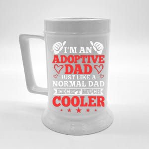 Adopted Father Adoptive Dad Fathers Day Happy Adoption Day Beer Stein