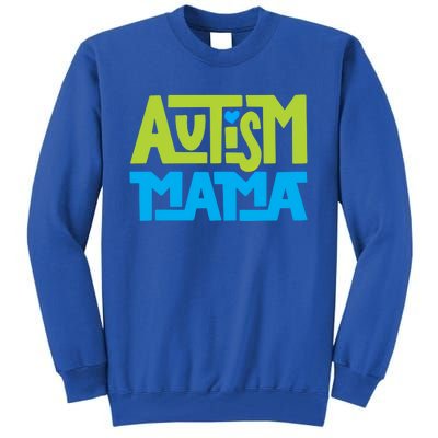 Autistic Family Autism Mama Gift Tall Sweatshirt