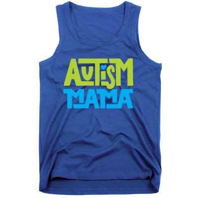 Autistic Family Autism Mama Gift Tank Top