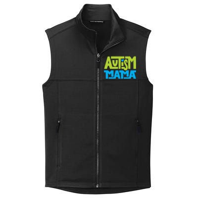 Autistic Family Autism Mama Gift Collective Smooth Fleece Vest