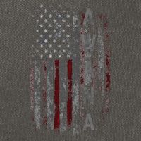 A.W.A.N.A Family American Flag Cotton Canvas Backpack