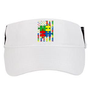 American Flag Autism Awareness Baby Boy Girl Adult Drive Performance Visor