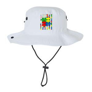 American Flag Autism Awareness Baby Boy Girl Legacy Cool Fit Booney Bucket Hat