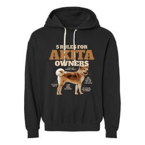 Akita For  Akita Owner Gifts mother's daay Garment-Dyed Fleece Hoodie