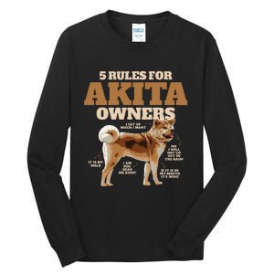 Akita For  Akita Owner Gifts mother's daay Tall Long Sleeve T-Shirt