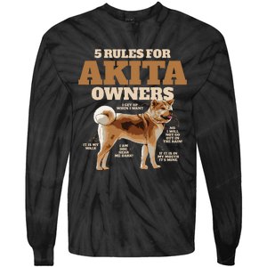 Akita For  Akita Owner Gifts mother's daay Tie-Dye Long Sleeve Shirt