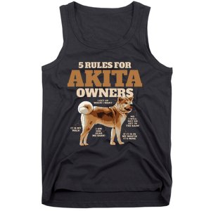 Akita For  Akita Owner Gifts mother's daay Tank Top