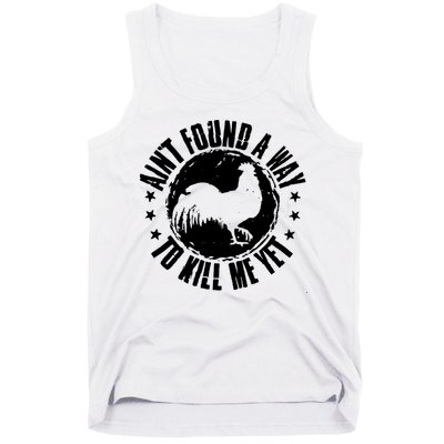 AinT Found A Way To Kill Me Yet Vintage Rooster Tank Top