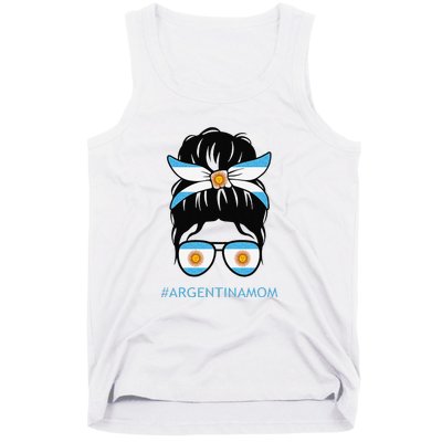 Argentine Flag Argentinian Mom Argentina Mama Tank Top