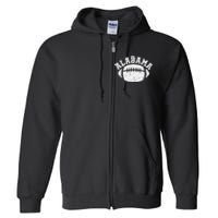 Alabama Football Full Zip Hoodie